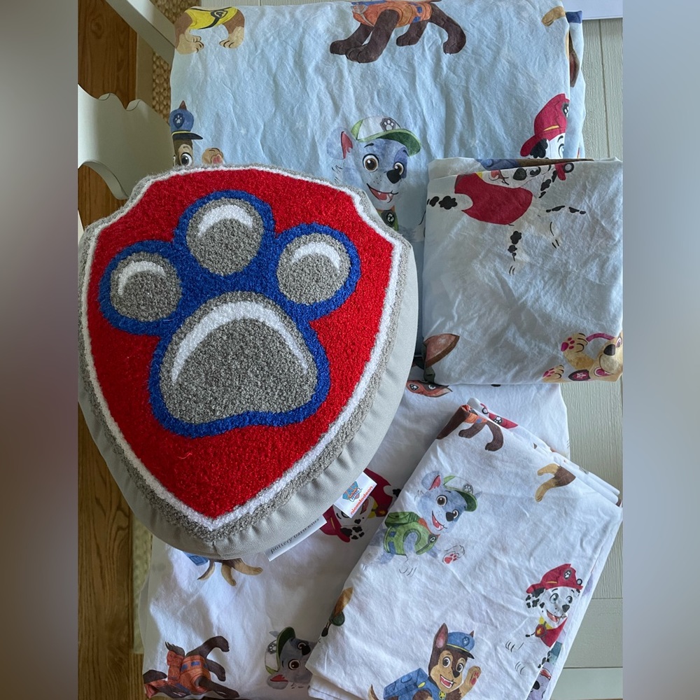 Pottery Barn Kids Paw Patrol Bedding